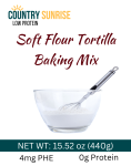 Country Sunrise Soft Flour Tortilla Baking Mix BAG -15.52oz