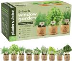 9 Herb Indoor Window Garden Kit - House Plants Seeds