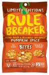 Rule Breaker Snacks Pumpkin Spice Bites - Limited Edition!- 4oz