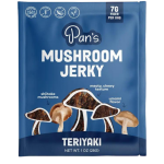 Pan's Mushroom Jerky Teriyaki Single Serve- 1oz