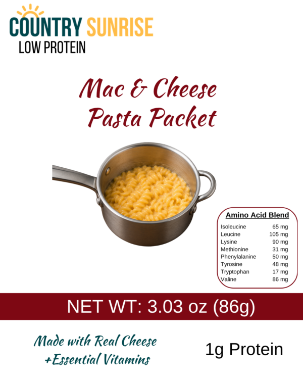 Country Sunrise Mac & Cheese Pasta PACKET - 3.03 oz