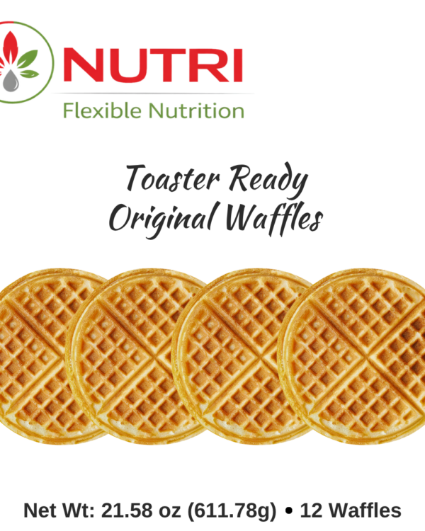 Nutri Flexible Nutrition Toaster Ready Original Waffles- 21.58oz