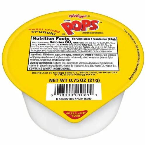 Kellog's Corn Pops Bowl- .75oz (21g)