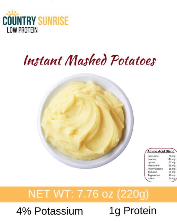 Country Sunrise Instant Mashed Potatoes BAG- 7.76oz