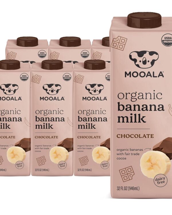 Mooala Organic Chocolate Bananamilk/ Case of 6- 32oz*