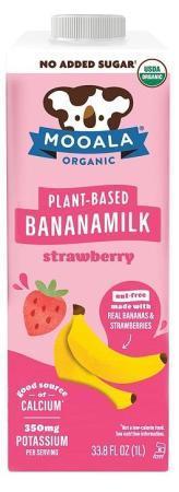 Mooala Organic Strawberry Bananamilk/ Case of 6- 33.8oz*