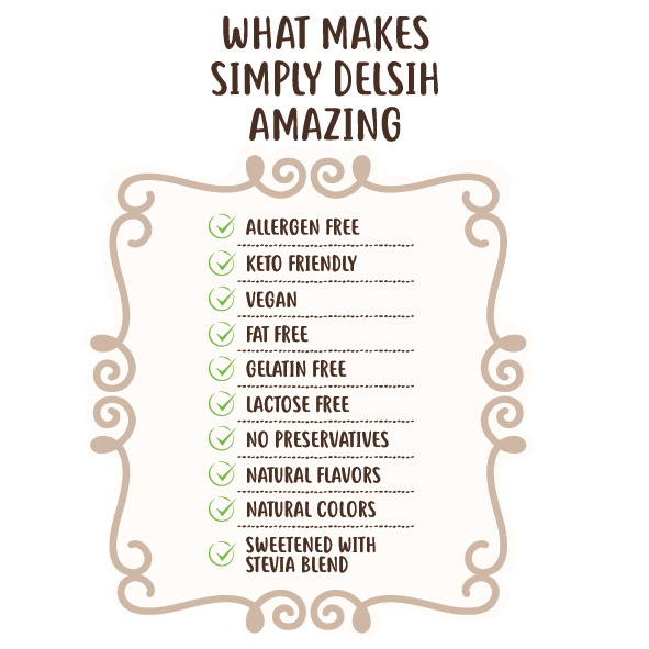 SIMPLY DELISH Strawberry Jel Dessert- .7oz - Image 2