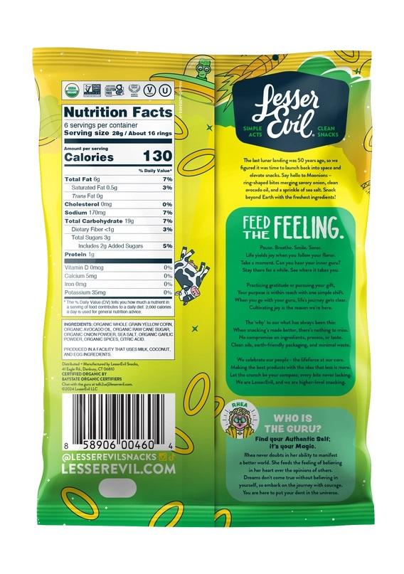 Lesser Evil Moonions, Intergalactic Onion- 6oz - Image 2