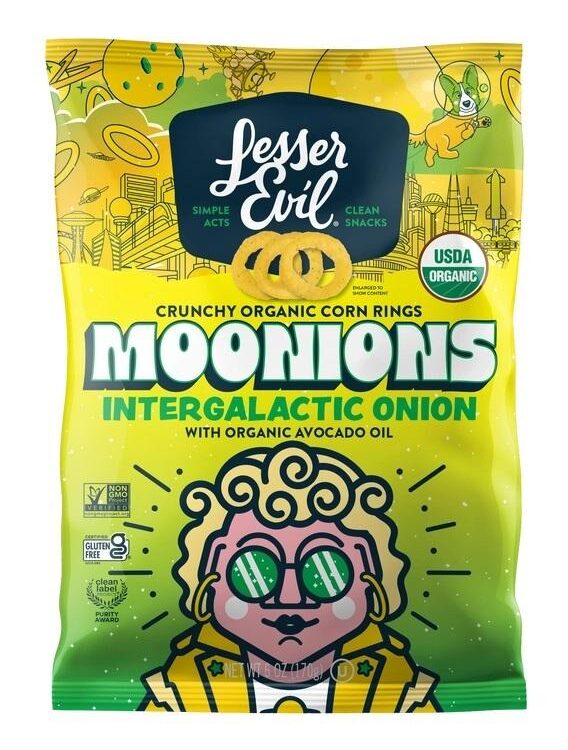 Lesser Evil Moonions, Intergalactic Onion- 6oz