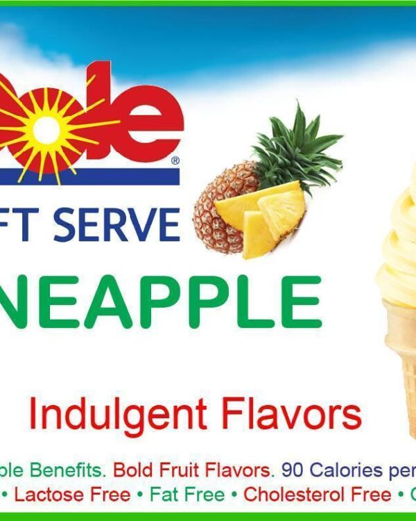 Dole Fruity Smoothie/Ice Cream Pineapple Mix- 4.4lb*