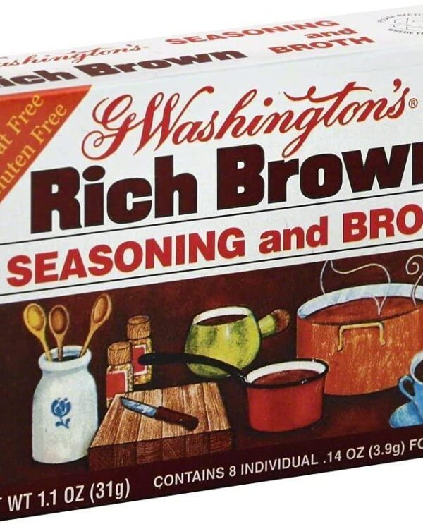G Washington's Rich Brown Seasoning and Broth- 1.1oz