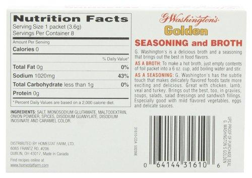 G Washington's Golden Seasoning and Broth- 1oz - Image 2