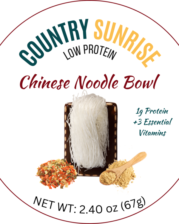 Country Sunrise Chinese Noodle on the go BOWL- 2.4oz