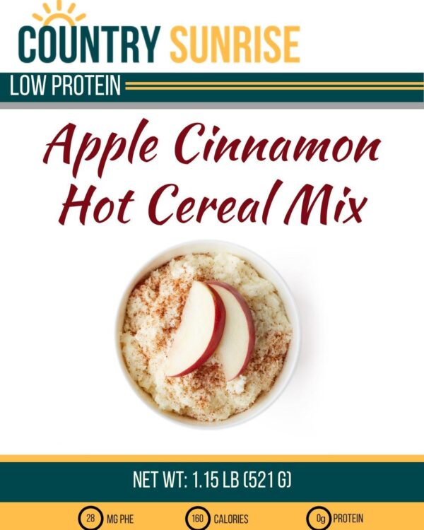 Country Sunrise Apple Cinnamon Hot Cereal Mix BAG- 1.15lb