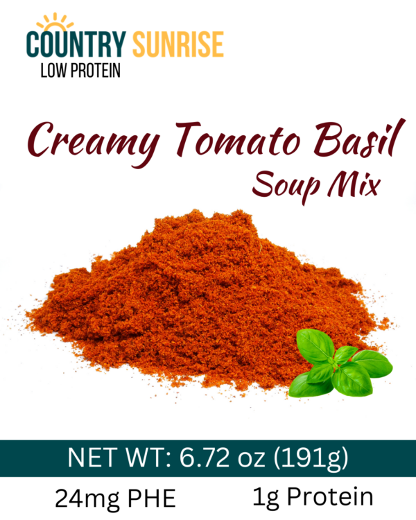 Country Sunrise Creamy Tomato Basil Soup Mix BAG- 6.72oz