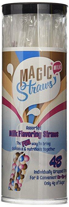 Magic Milk Wrapped Variety Straws*