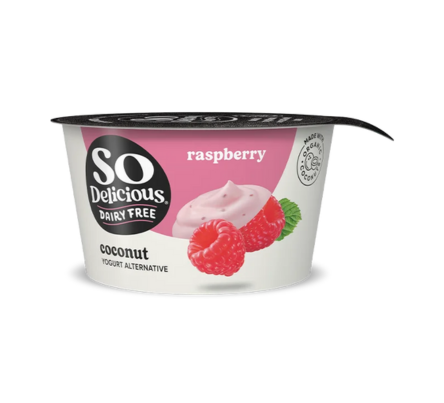 So Delicious Coconut Milk Raspberry Yogurt- 5.3oz