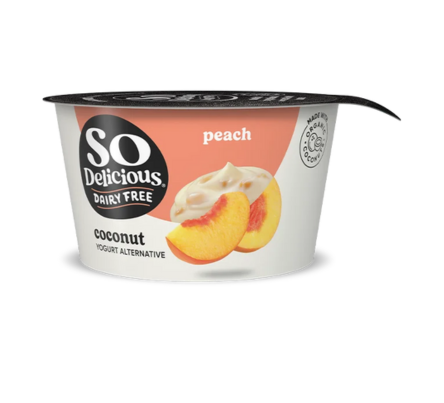 So Delicious Coconut Milk Peach Yogurt- 5.3oz