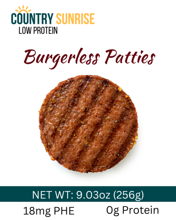 Country Sunrise Burgerless PATTIES- 4/64g