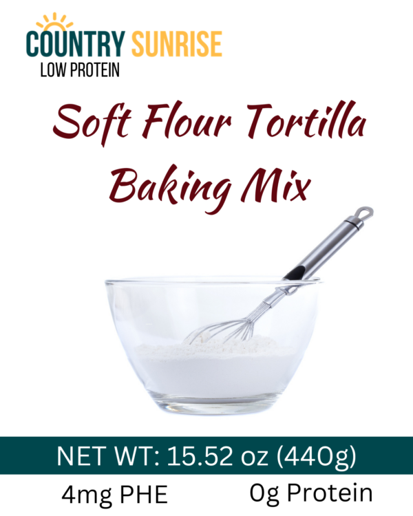 Country Sunrise Soft Flour Tortilla Baking Mix BAG