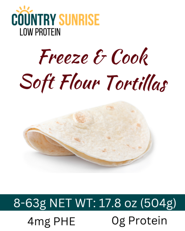 Country Sunrise Freeze & Cook Soft Flour Tortillas- 17.08oz