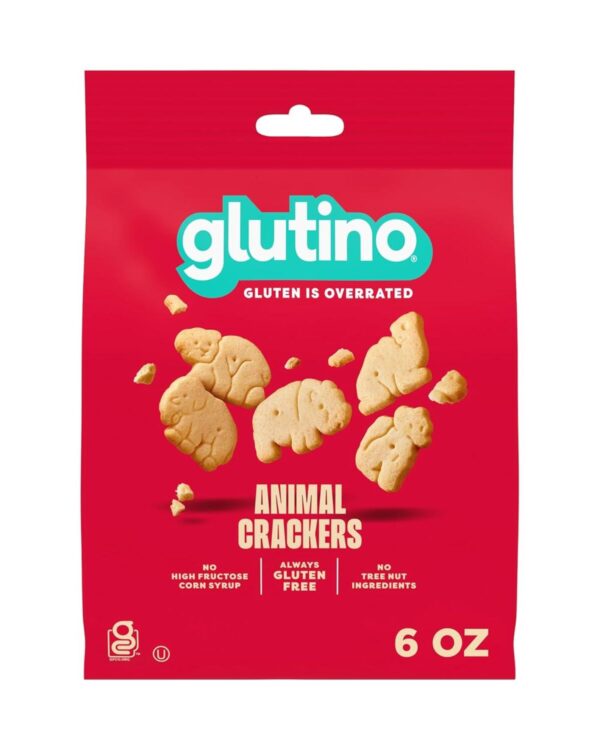 Glutino Animal Crackers-6 oz*