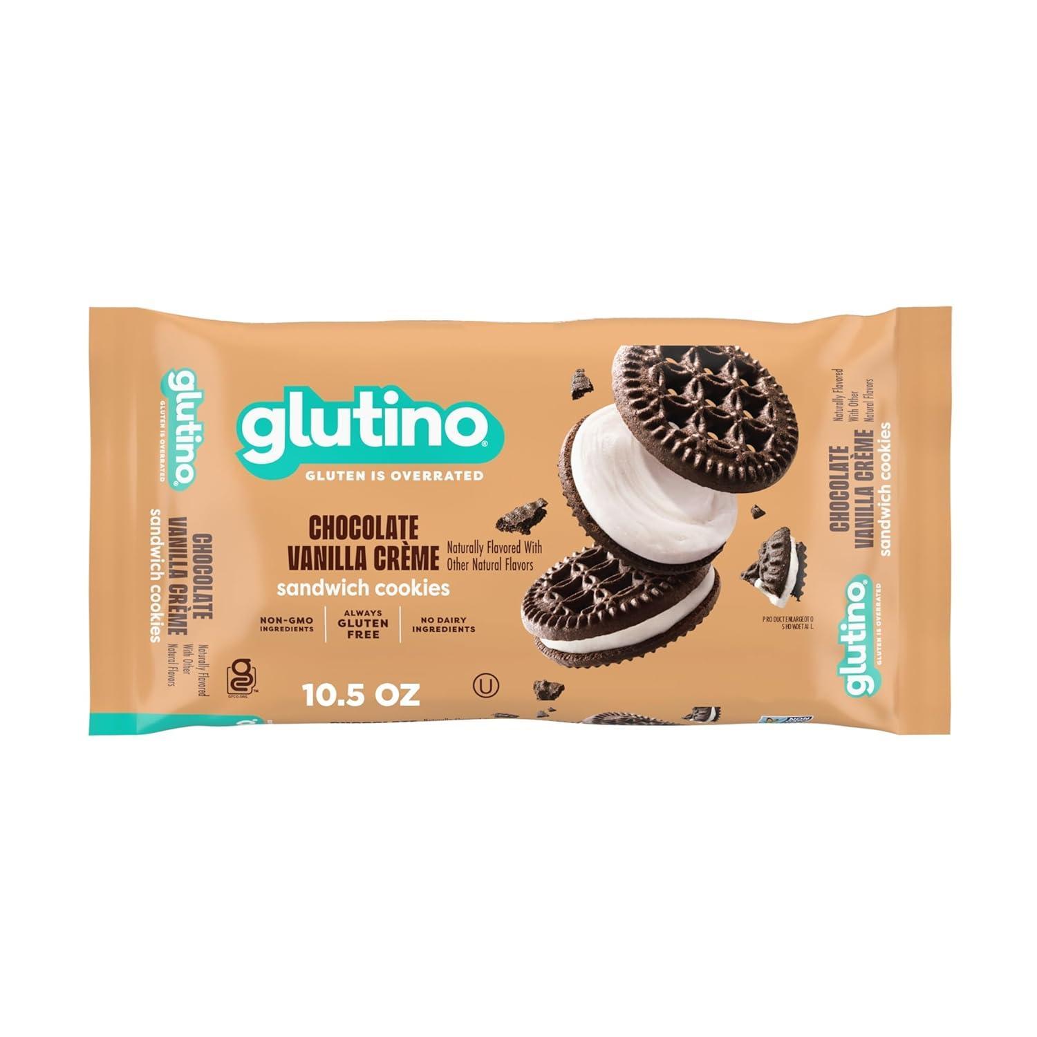 Glutino Gluten Free Cookies Chocolate & Vanilla Crème- 10.5 oz*