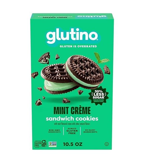 Glutino Gluten Free Cookies Mint- 10.5 oz*