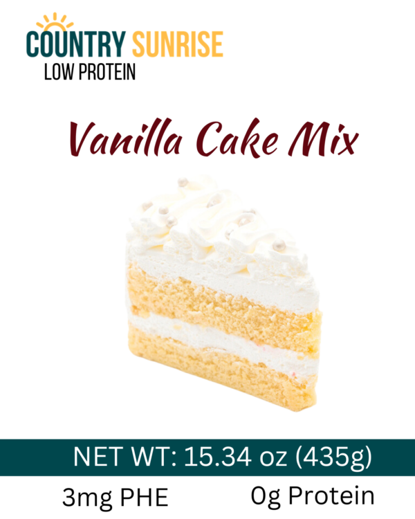 Country Sunrise Vanilla Cake Mix BAG-15.34oz