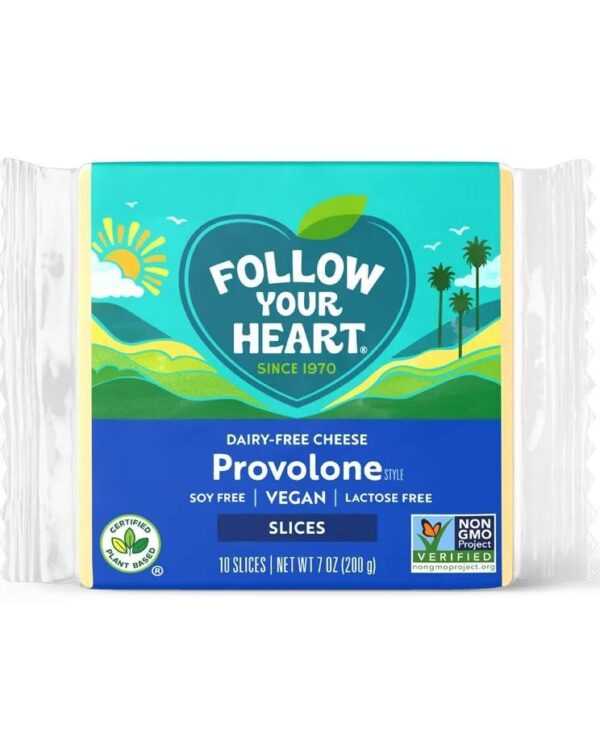 Follow Your Heart Provolone Cheese Slices- 7oz