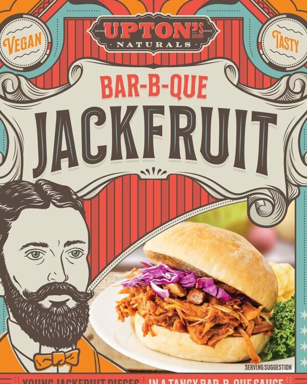 Upton's Naturals Jackfruit Shreds Bar-B-Que- 10.6oz