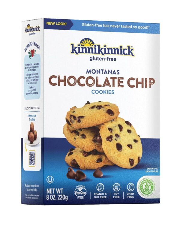 Kinnikinnick Montanas Chocolate Chip Cookies