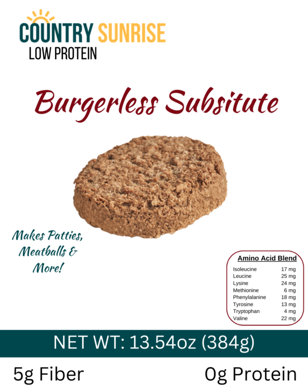 Country Sunrise Burgerless Ready to Eat Substitute- 13.54 oz