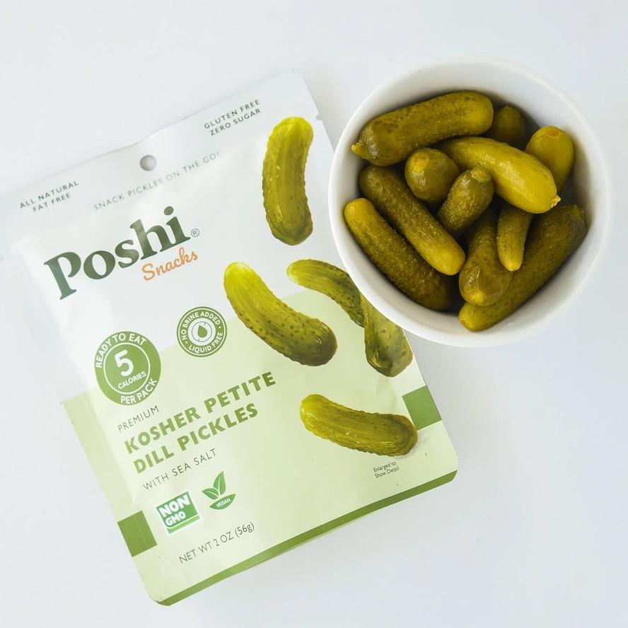POSHI - Kosher Petite Dill Pickles 2 oz - Image 2