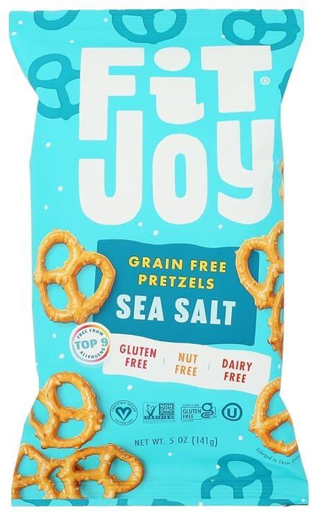 Fitjoy Grain Free Sea Salt Pretzels- 5 oz