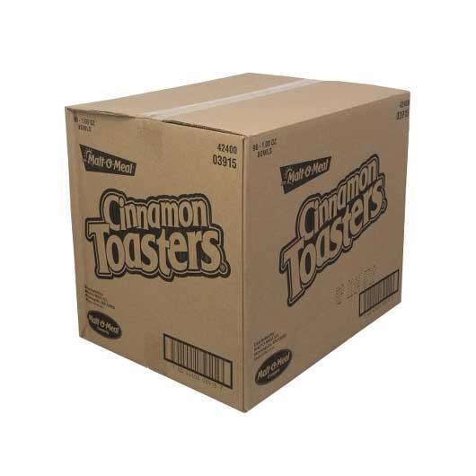 Malt-O-Meal Cinnamon Toasters Cereal- Case 96/ 1 oz Bowl*