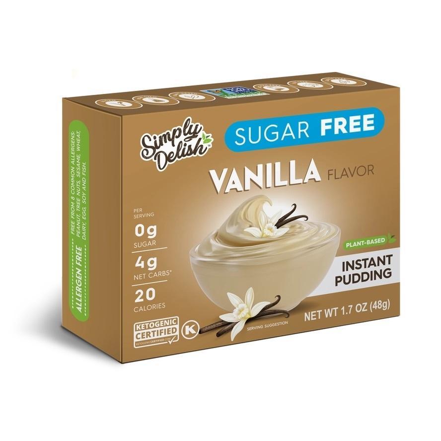 Simply Delish Vanilla Pudding- 1.7oz