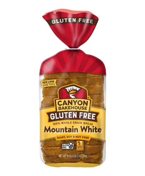 Canyon Bakehouse Gluten Free Whole Grain Mountain White Bread-18 oz