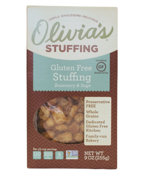 Olivia's Gluten Free Rosemary & Sage Stuffing- 9oz