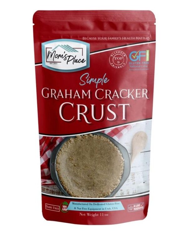 Mom's Place Gluten/Dairy-Free Simple! Graham Cracker Crust Mix- 11oz*