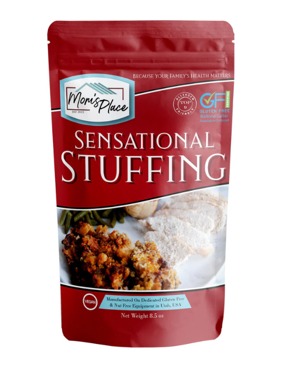 Mom's Place Gluten/Dairy-Free Sensational Stuffing Mix-8.5oz