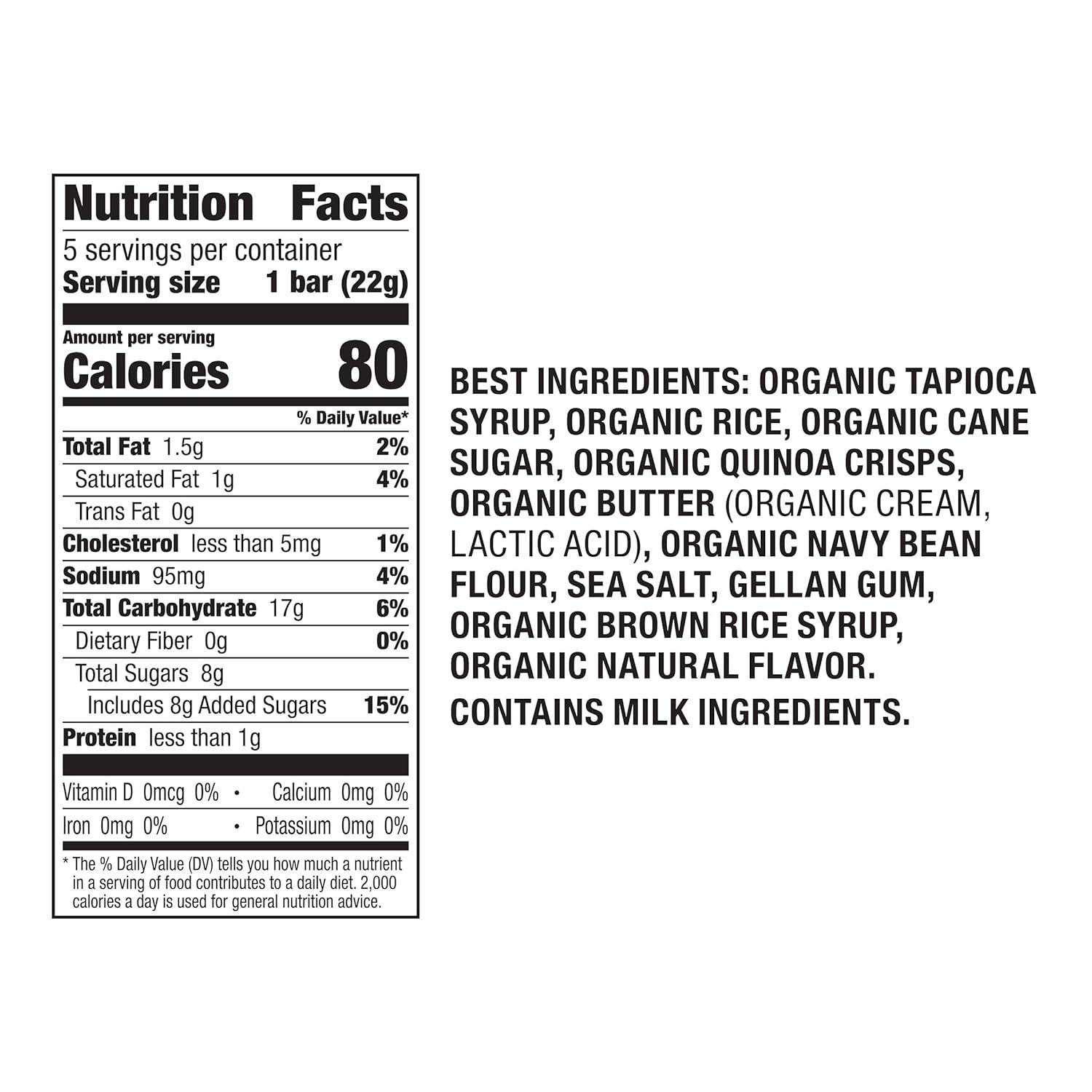 Annie's Organic Original Crispy Snack Bars/Gluten Free- 3.9 oz, 5 ct.* - Image 3