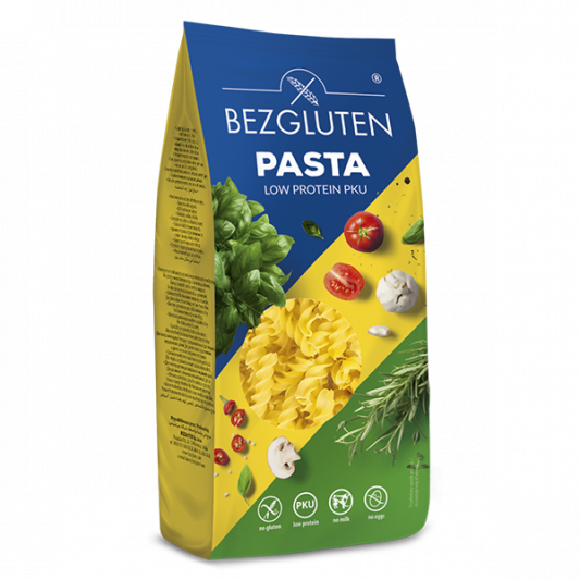 Bezgluten Low Protein Fusilli- 250g