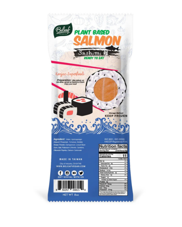 Beleaf Plant-based Salmon Sashimi- 8oz