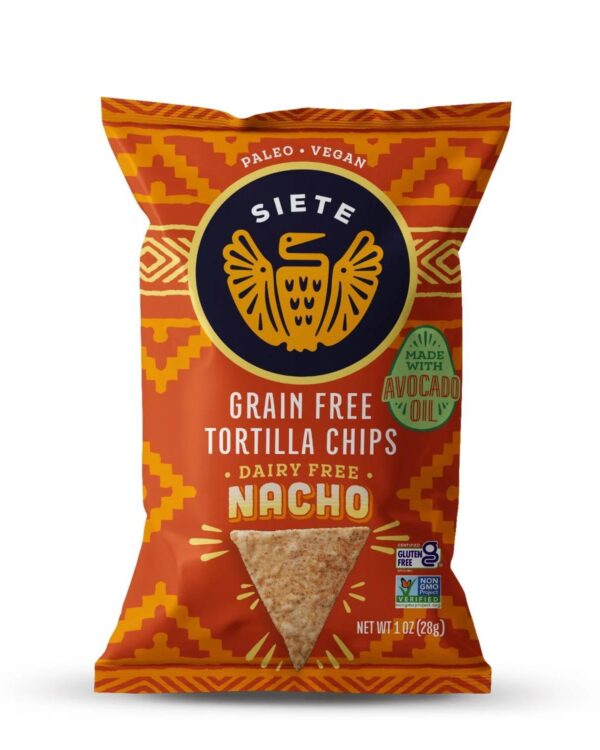 Siete Nacho Grain Free Tortilla Chips- 1oz