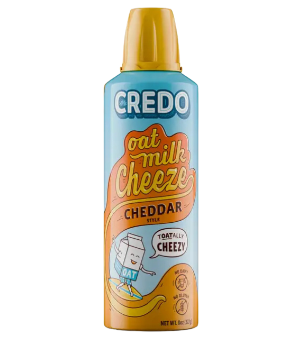 Credo Oat Milk Cheddar Cheeze- 8oz