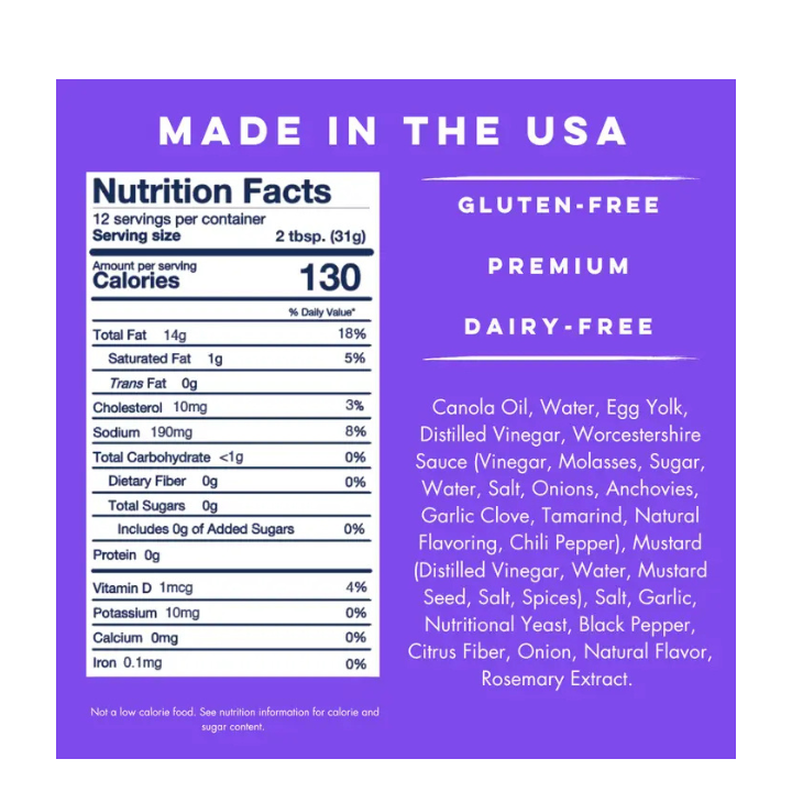 Yo Mama's Dairy Free Cesear -13oz - Image 2