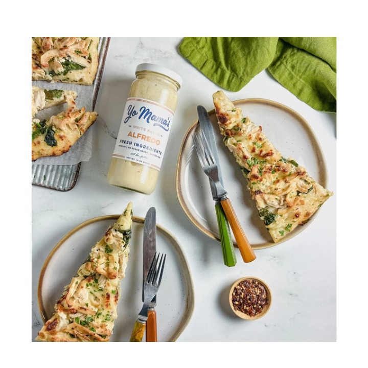 Yo Mama's Classic Alfredo Sauce - 16oz - Image 3