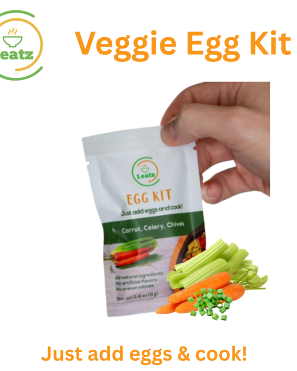 1eatz Egg Kit: Carrot, Celery & Chives- 0.4 oz