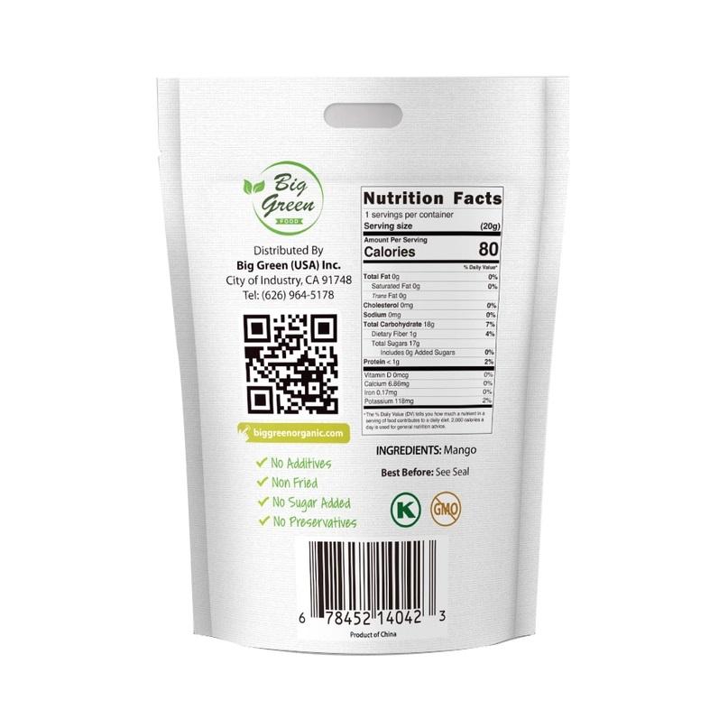 Big Green Organic Freeze-Dried Mango- .7oz - Image 2